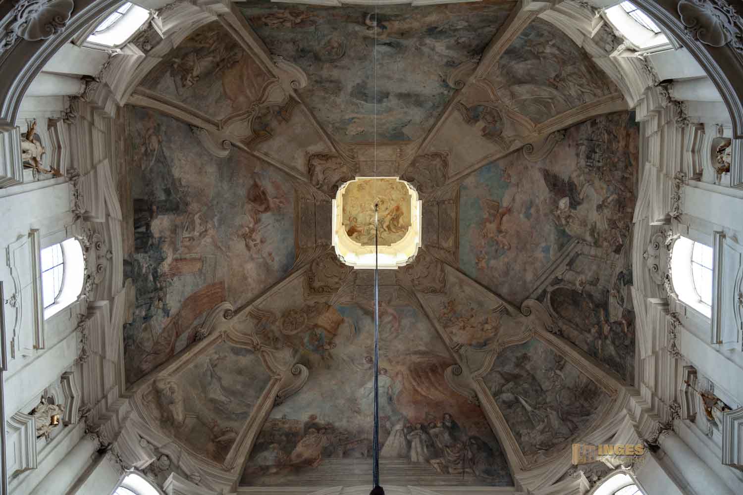 kuppel st nikolaus kirche prager altstadt 0375 kuppel st nikolaus kirche prager altstadt 0375