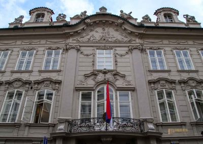 Die Prager Kleinseite (Malá Strana) kompakt - Ostteil 50 mostecka strasse prager kleinseite 2885