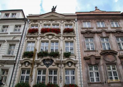 Die Prager Kleinseite (Malá Strana) kompakt - Ostteil 51 mostecka strasse prager kleinseite 2894