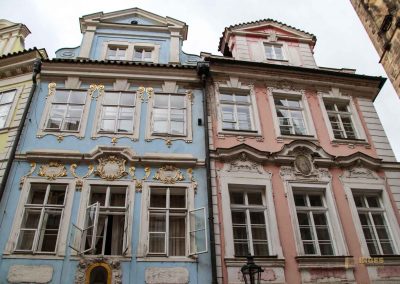 Die Prager Kleinseite (Malá Strana) kompakt - Ostteil 52 mostecka strasse prager kleinseite 2925-1