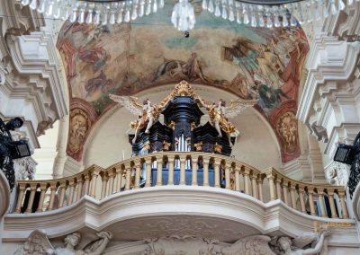 In der St. Nikolaus-Kirche in der Prager Altstadt 32 orgel st.nikolaus-kirche prag altstadt 0378