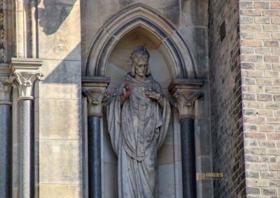 portal kirche der hl. ludmilla in prag 3716