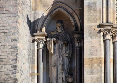 portal kirche der hl. ludmilla in prag 3719