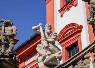 poseidon freitreppe schloss troja prag 5605