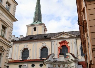 Die Prager Kleinseite (Malá Strana) kompakt - Ostteil 40 st.thomas-kirche prager kleinseite 2859