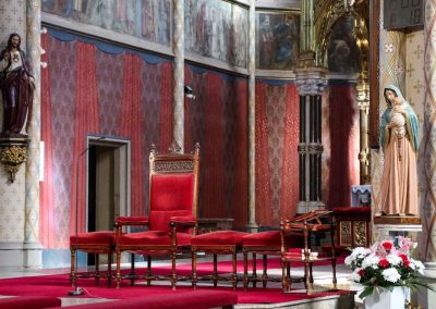 statue maria und jesuskind kirche hl. ludmilla prag 3633