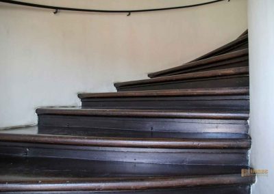treppe ins obergeschoss schloss troja prag 6042