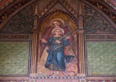 wand-und deckenfresken kirche der hl. ludmilla in prag 3612