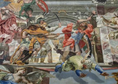 westwand kaisersaal schloss troja in prag 6140