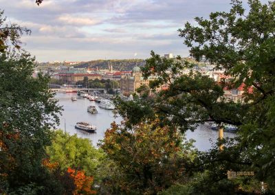 blick vom letna park in prag auf die moldau 9109