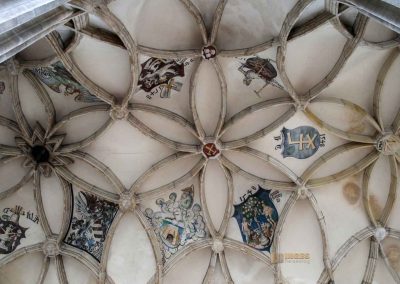 decke langhaus und vier tugenden dom kutna hora 7028