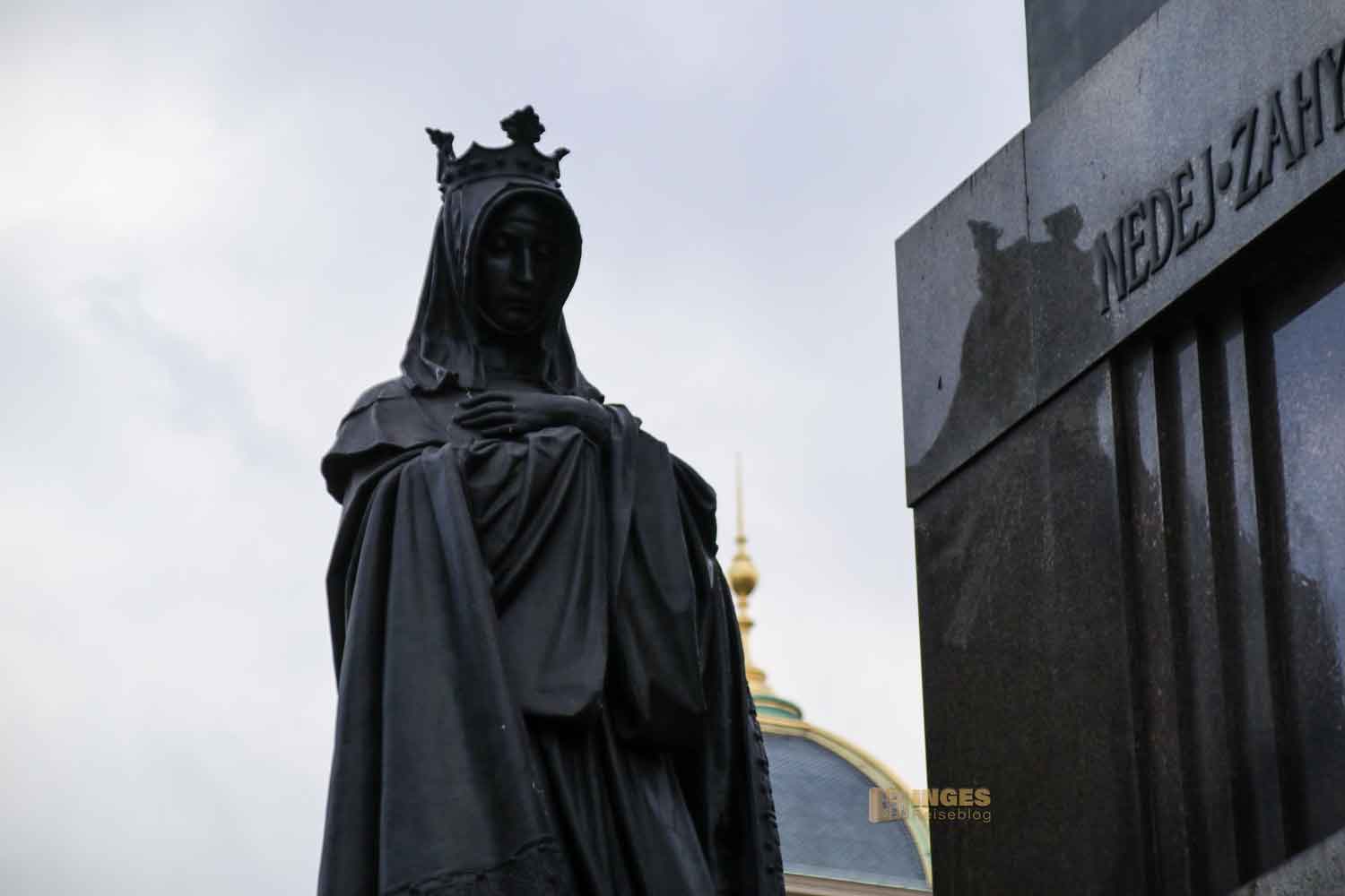 hl. agnes am wenzelsdenkmal in prag 5431 hl. agnes am wenzelsdenkmal in prag 5431