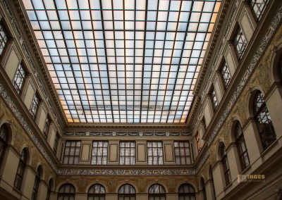 Im Nationalmuseum (Národní muzeum) in Prag 30 innenhof nationalmuseum in prag 0832