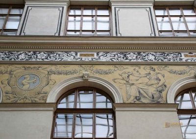 Im Nationalmuseum (Národní muzeum) in Prag 31 innenhof nationalmuseum in prag 0835