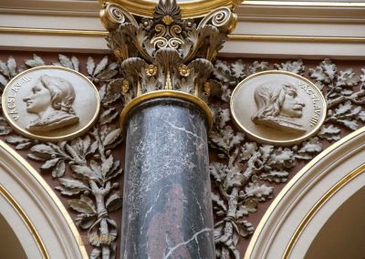 Im Nationalmuseum (Národní muzeum) in Prag 63 koenige von boehmen treppenhaus nationalmuseum prag 0891