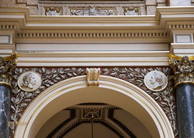 Im Nationalmuseum (Národní muzeum) in Prag 64 koenige von boehmen treppenhaus nationalmuseum prag 0904