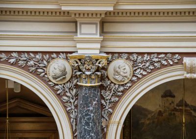 Im Nationalmuseum (Národní muzeum) in Prag 65 koenige von boehmen treppenhaus nationalmuseum prag 1018