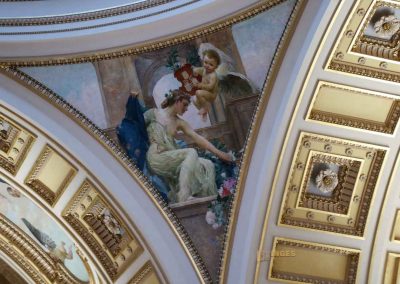 Im Nationalmuseum (Národní muzeum) in Prag 79 kuppel pantheon nationalmuseum prag 1061