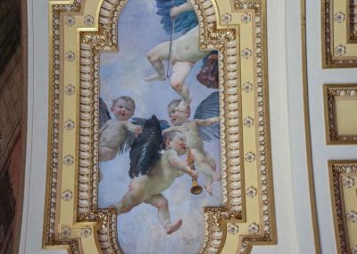 Im Nationalmuseum (Národní muzeum) in Prag 82 kuppel pantheon nationalmuseum prag 1070