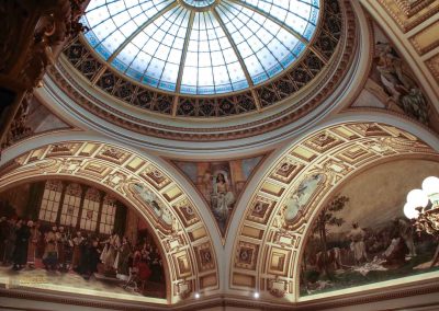 Im Nationalmuseum (Národní muzeum) in Prag 86 kuppel pantheon nationalmuseum prag 1097