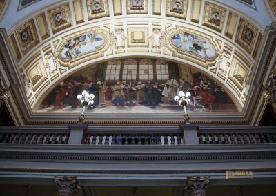 Im Nationalmuseum (Národní muzeum) in Prag 76 luenettenbilder nationalmuseum prag 1210