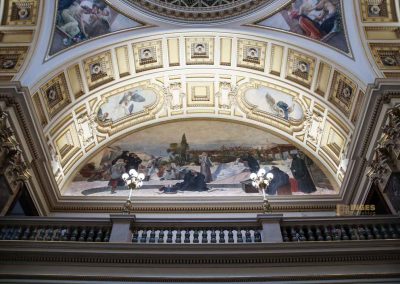 Im Nationalmuseum (Národní muzeum) in Prag 75 luenettenbilder nationalmuseum prag 1219