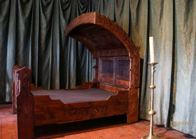 schlafzimmer karl IV. burg karlstein 3758