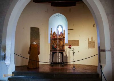 schlafzimmer karl IV. burg karlstein 3792