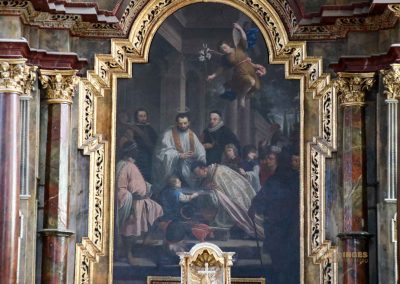 seitenaltar hl. franz xaver im dom zu kutna hora 7208