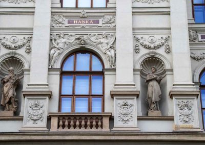 Im Nationalmuseum (Národní muzeum) in Prag 3 seitenansicht nationalmuseum prag 5259