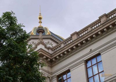 Im Nationalmuseum (Národní muzeum) in Prag 7 seitenansicht nationalmuseum prag 5271