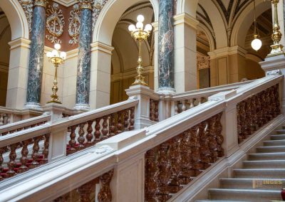 Im Nationalmuseum (Národní muzeum) in Prag 45 treppenhaus nationalmuseum prag 0064