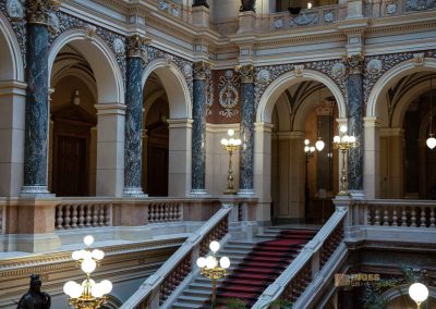 Im Nationalmuseum (Národní muzeum) in Prag 42 treppenhaus nationalmuseum prag 0183