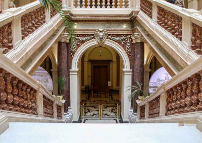 Im Nationalmuseum (Národní muzeum) in Prag 41 treppenhaus nationalmuseum prag 0869