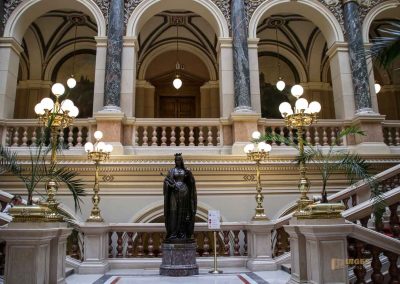 Im Nationalmuseum (Národní muzeum) in Prag 40 treppenhaus nationalmuseum prag 0913