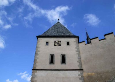 uhrenturm burg karlstein 3563