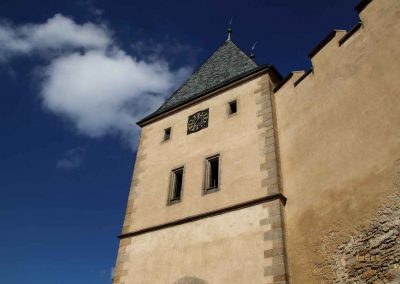 uhrenturm burg karlstein 3575