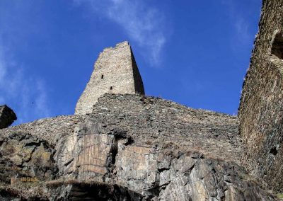 Burg Okoř bei Prag 10 am weg zur burg okor bei prag 1777