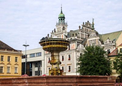 brunnen karlsplatz in kolin 1530