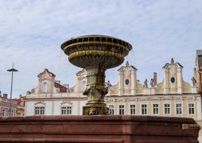 brunnen karlsplatz in kolin 1537