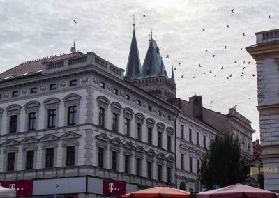 karlsplatz in kolin 1555