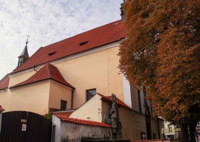 kirche d. hl. dreifaltikeit in kolin 1663