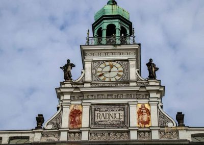 rathaus in kolin 1586
