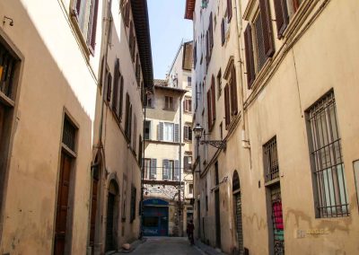 Vier Wochen in Florenz - mein Erlebnisbericht 11 altstadtgassen in florenz 7810