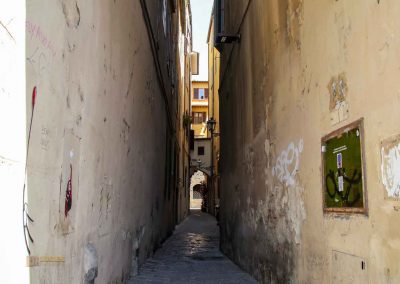 Vier Wochen in Florenz - mein Erlebnisbericht 12 altstadtgassen in florenz 7924