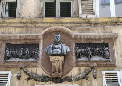 Vier Wochen in Florenz - mein Erlebnisbericht 44 relief guiseppe dolfi in florenz 8060