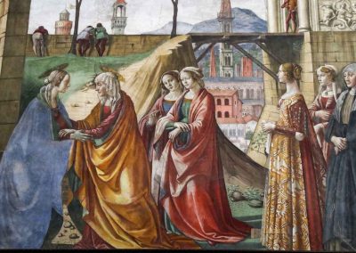 Die Spanische Kapelle der Basilika Santa Maria Novella Florenz 6 Tornabuoni-Kapelle basilika santa maria novella florenz 3268