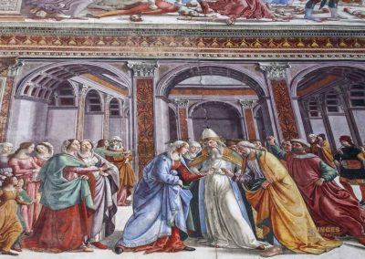 In der Basilika Santa Maria Novella in Florenz 36 Tornabuoni-Kapelle basilika santa maria novella florenz 3288