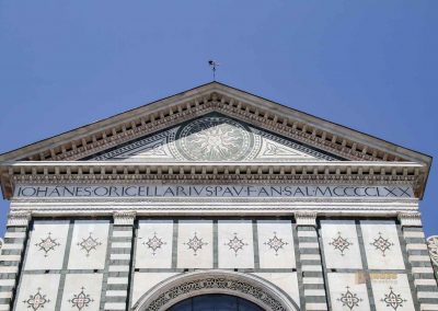 In der Basilika Santa Maria Novella in Florenz 5 aussenansicht basilika santa maria novella florenz 3602