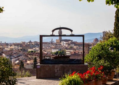 blick auf florenz vom rosengarten 0146
